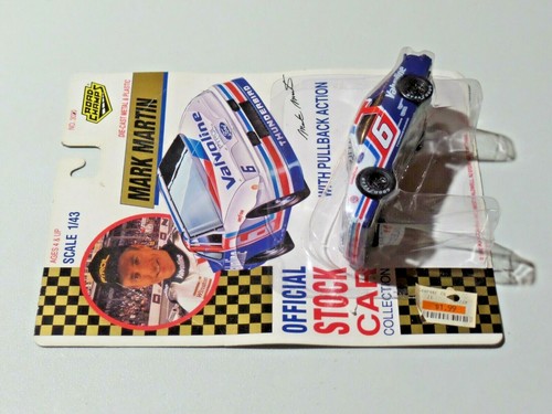 Road Champs MARK MARTIN No. 6 Valvoline Nascar 1/43 Diecast Pullback Race Car - Picture 4 of 8