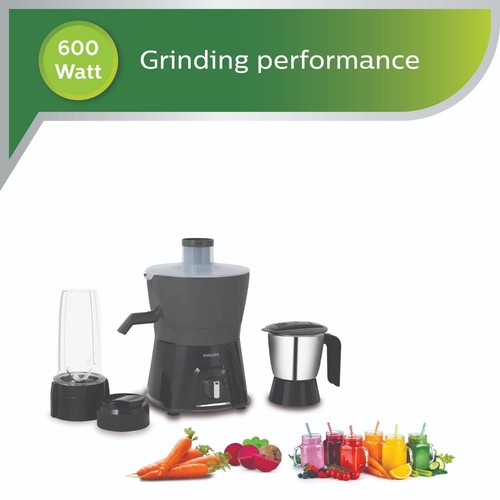 New Philips HL7579/00 Juicer Mixer Grinder, 3 Jar, 600-Watt, 240V- Free Shipping - Picture 7 of 8