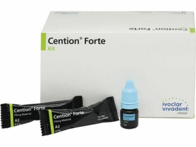 Ivoclar Vivadent Cention Forte Alternative to Amalgam 50 Capsule & Primer Fast.