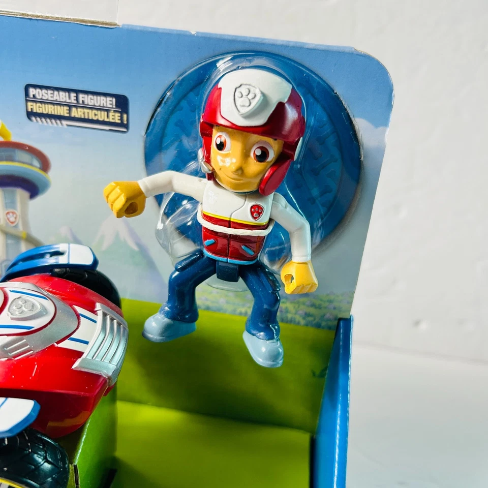 Paw Patrol Ryders Rescate ATV Juego Nikelodeon Posable Figura 2013 Edades 3+ NUEVO Foto 4 de 4