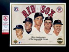 1992 Upper Deck Red Sox Silver Anniversary Of The Impossible Dream Sheet & Stub