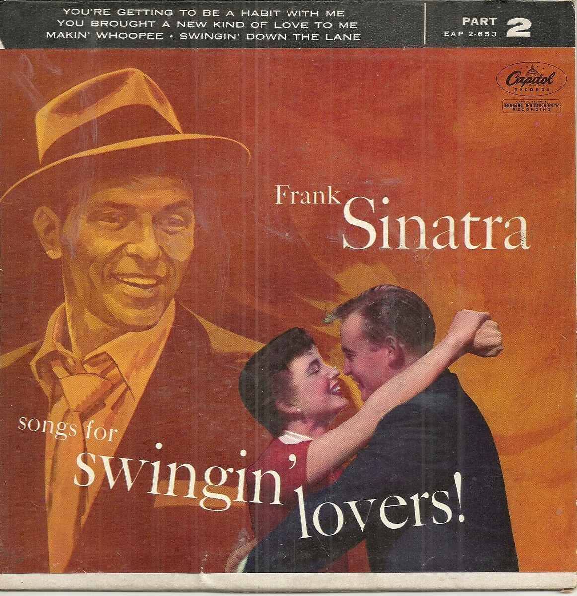 Frank Sinatra Songs for Swingin' Lovers 45 rpm vinyl record