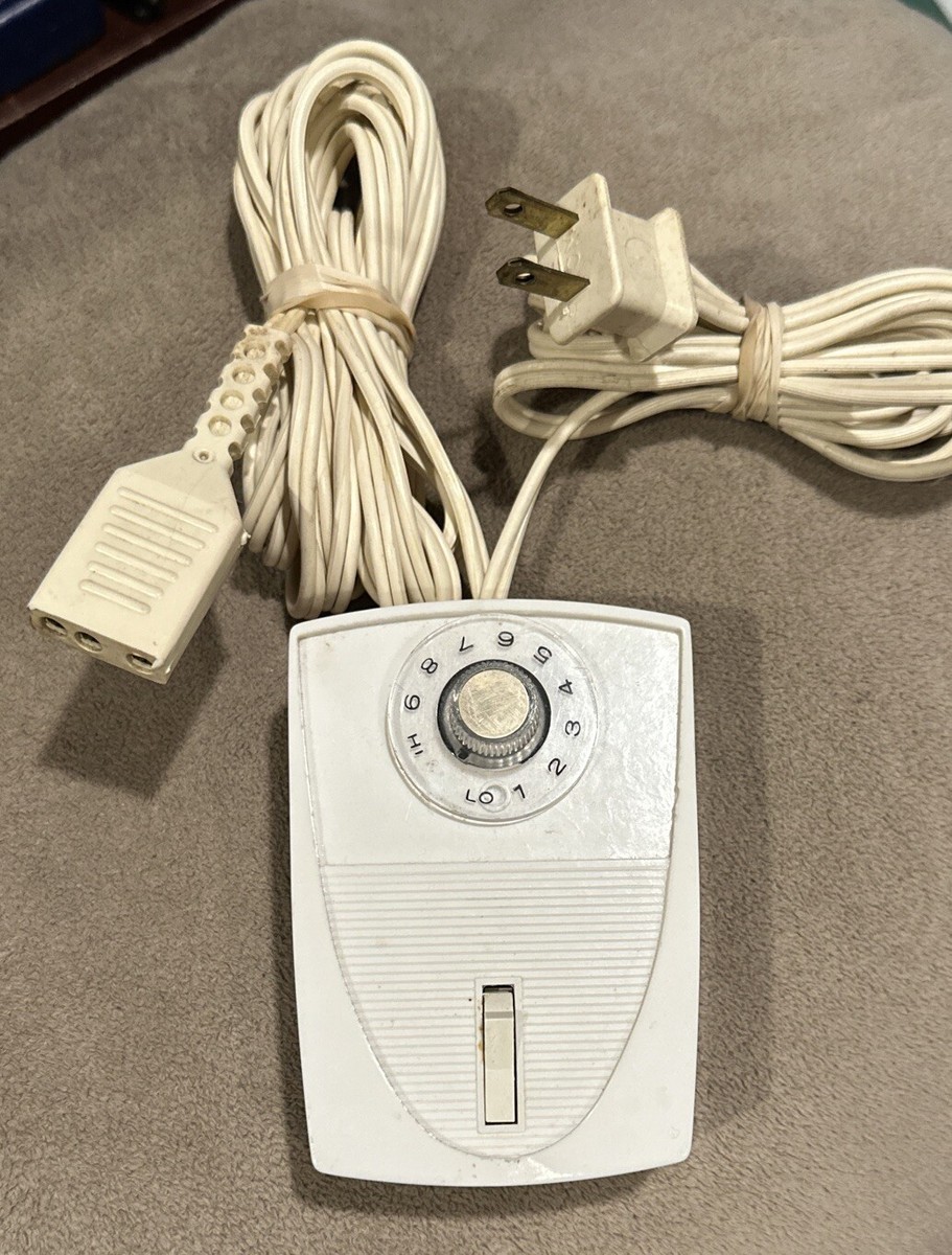 Vintage Electric Blanket Controller B6-220 Full Queen Size