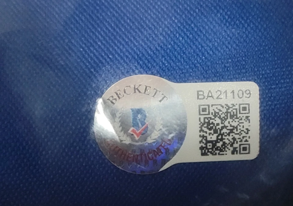 Jay Novacek  Autographed Dallas Cowboys Football Jersey Becket approved Hologram - Image 3 of 4