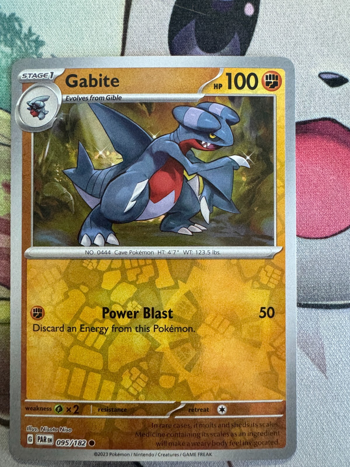 Gabite Reverse Holo English Pokemon TCG BKBX999
