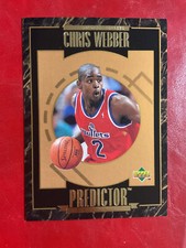 Chris Webber rookie cards Prizm NBA 