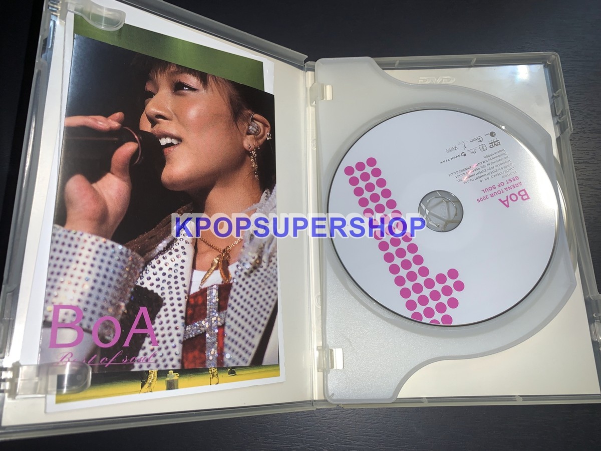 BoA Arena Tour 2005 : Best Of Soul 2 DVD Great Condition Region 3