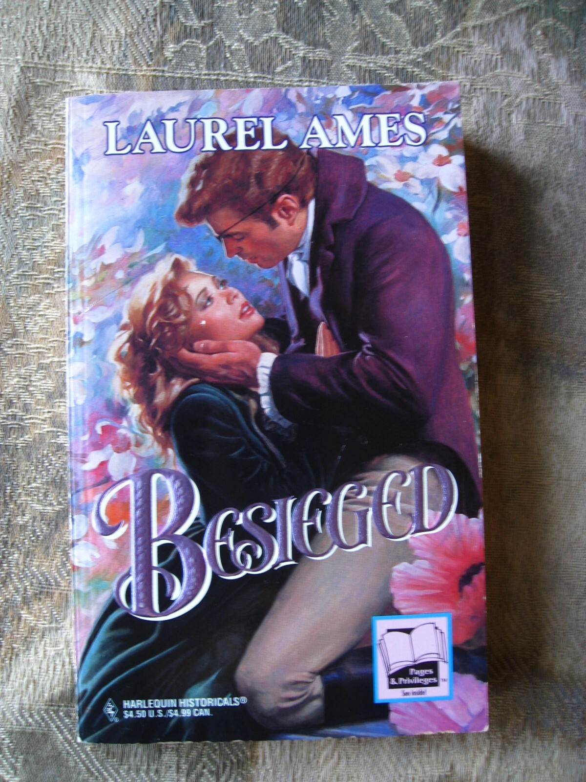 Laurel Ames - Besieged (Harlequin Historical #289) - 1995 - paperback