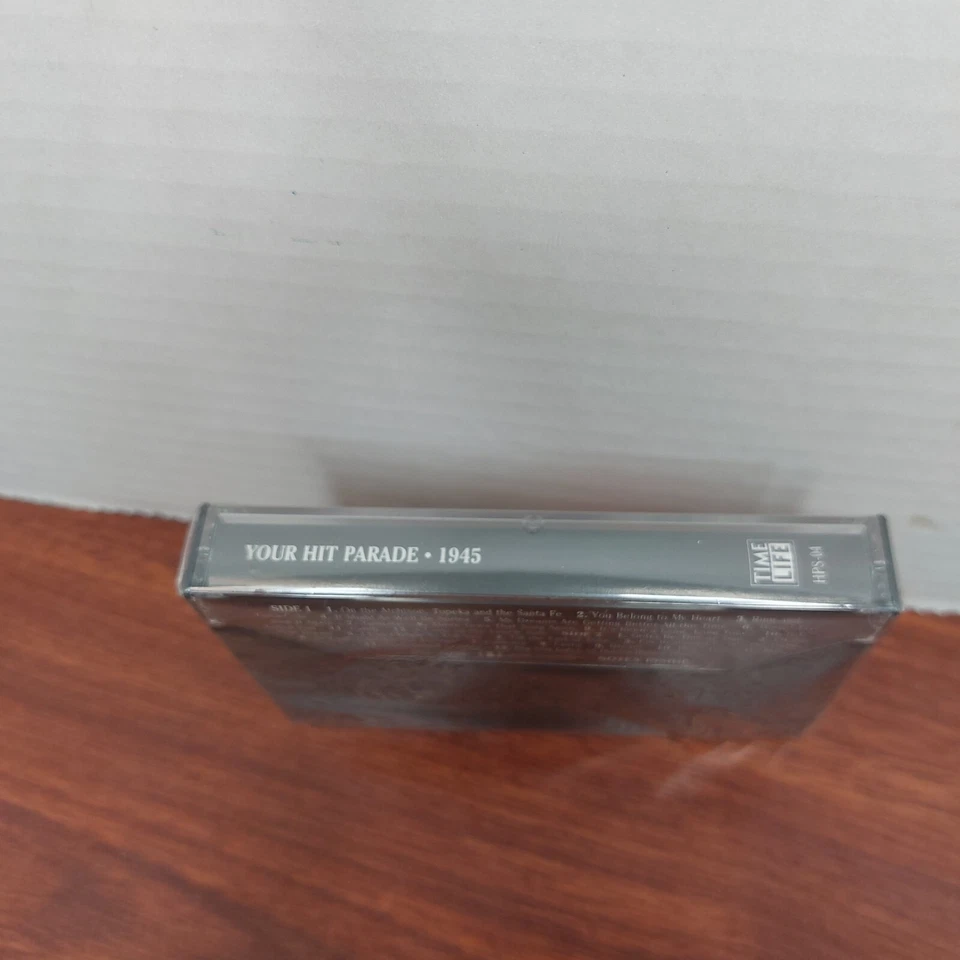 Your Hit Parade 1945 Time-Life Double-Length Cassette Hype Sticker Cracked Case - Image 3 of 3