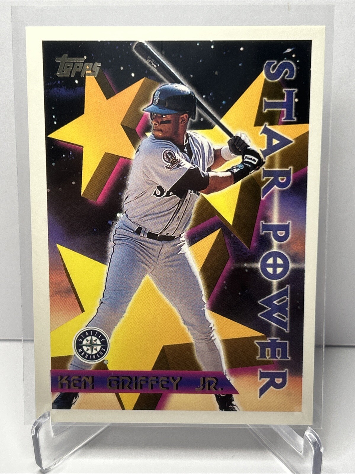 1996 Topps Chrome #90 Ken Griffey Jr. Star Power