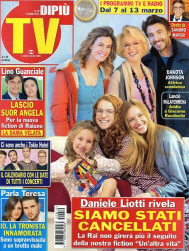 Dipiù Tv.Daniele Liotti,Teresa Cilia & Salvatore di Carlo,Dakota Johnson,iii - Photo 1/1