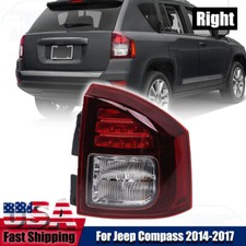 Right Passenger Tail Light For Jeep Compass 2014 15 16 2017 Rear Lamp Wblub Led Right Passenger Tail Light For Jeep Compass 2014 15 16 2017 Rear Lamp Wblub Led