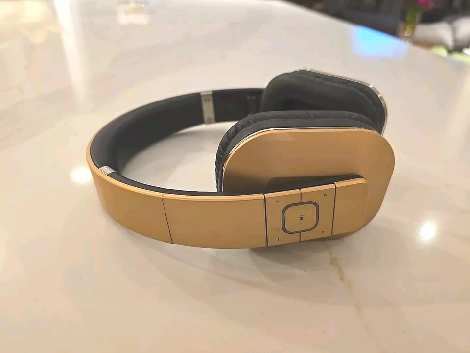 Bluetooth Headset Wireless AptX Folding Wireless Headphones - August EP650 Gold Foto 4 de 4