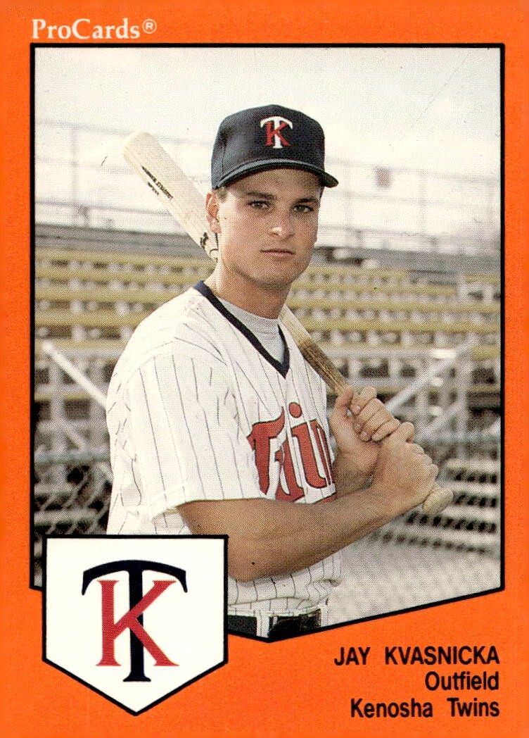 1989 ProCards Kenosha Twins JAY KVASNICKA RC TWINS BUFFALO MN | eBay