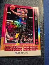 2019-20 Panini NBA Hoops Action Shots Trae Young #16