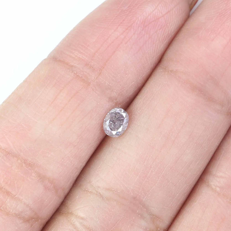 0.29 CT Natural Loose Oval Shape Diamond 4.25 MM Pink Color Oval Diamond LQ6377 - Image 3 of 4
