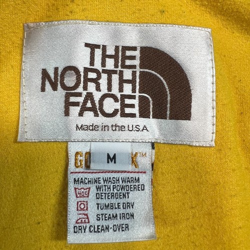 Vintage 80's The North Face Jacket Mens MediumYellow Goretex Mountain Light - Picture 6 of 14