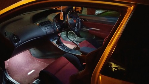 Honda Civic Type R FK2 9Gen 2012 Onwards Inc Tourer Footwell LED Lighting Kits - Imagen 8 de 11