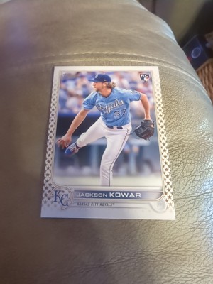 Jackson Kowar 2022 Topps Gold Star SP #264b Kansas City Royals Rookie RC *030