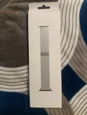 Apple Slate Milanese Loop Band Silver for Watch 46mm Strap