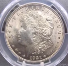 1921 "P" Morgan SILVER Dollar $1 PCGS MS64 #665 Unc BU Uncirculated ECC&C, Inc.