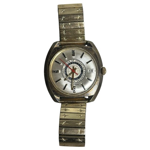 Reloj Hombre Vintage Años 70 VANTAGE Retro "INGENIERO" Automático Con Caja - Imagen 6 de 15