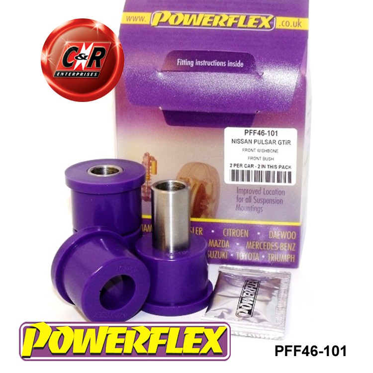 PFF46-101 Powerflex Road Front Wishbone Front Bushes