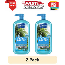 ( 2 PACK ) Suave Essentials Gentle Body Wash, Ocean Breeze, All Skin Types 30 oz 0.47 per gallon