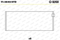 Glyco 71-3645 STD Pleuellagerschale
