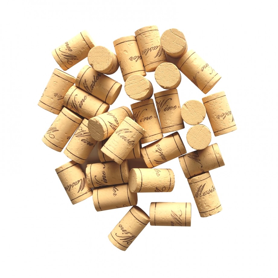 Homebrew Straight Wine Corks - For Standard Wine Bottles - Pack Of 30