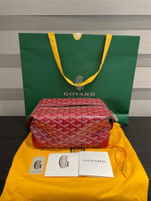 Goyard Red Storage/Toiletry Bag