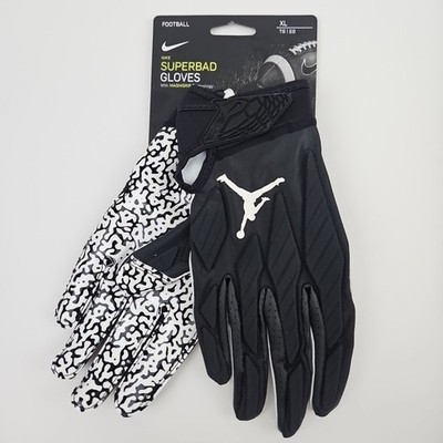Nike Jordan Superbad 5.0 Padded Football Gloves Adult Size XL CJ9850-091 New