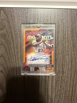 2023 Topps Finest - Finest Moments Autographs Vladimir Guerrero #FMA-VG...