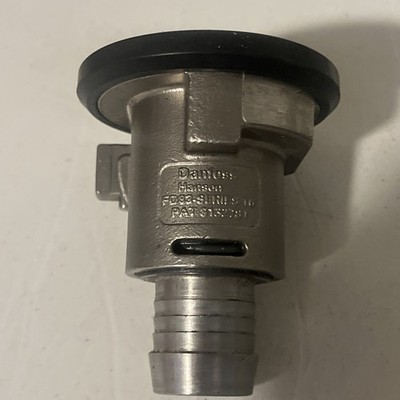 NEW Eaton/Danfoss SS Hose Barb Adapter FD83-2046-16-16 Full Flow Dual Interlock
