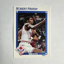 NBA Hoops 1991-92 Robert Parish All-Star #256 Boston Celtics 