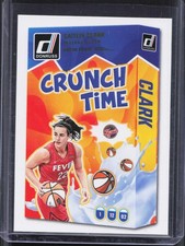 2025 Panini Donruss Caitlin Clark #5 Crunch Time Gold Press Proof Fever