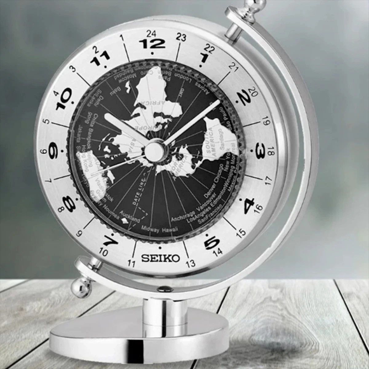 seiko table clock products for sale | eBay