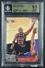MICHAEL JORDAN  2009-10 UPPER DECK #23 BULLS ERROR BGS 9.5 GEM MINT
