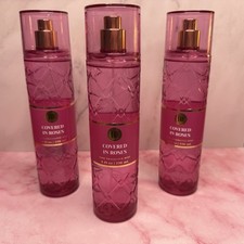 Bath  Body Works   COVERED IN ROSES   3 PACK  Fine Fragrance Mist 8 Oz NEW