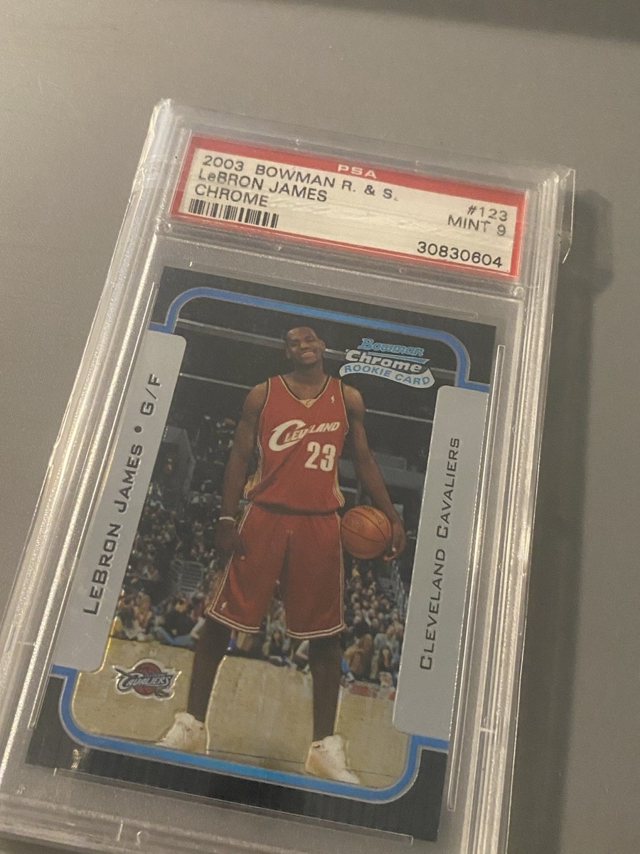 2003-04 Bowman Rookies & Stars - Rookies LeBron James #123 Chrome