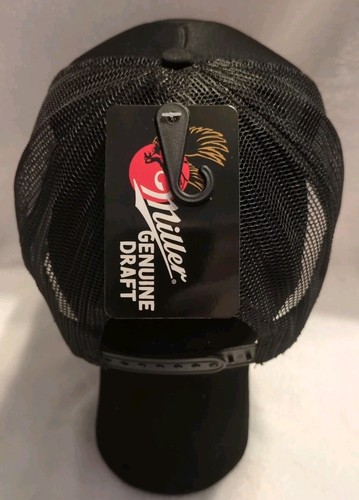 Miller Genuine Draft Trucker Rope Hat 2025 Embroidered Bill Brand New OSFM - Picture 3 of 7