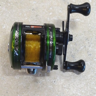 ABU Ambassadeur 4500CB グリーン　激レア　　デッドストック Abu Garcia garcia Ambassadeur4500 CB, Green Fish Reel, 85 0