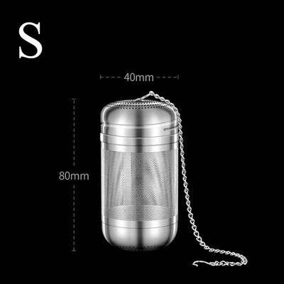 1/2Pcs Seasoning Strainer Ball Stainless Steel Tea Infuser Tea Leaves Spice Stra