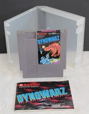 Dynowarz The Destruction of Spondylus NES Cartridge Manual Storge Tested WORKS
