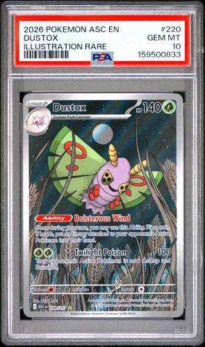 Dustox graded PSA 10 for sale on eBay