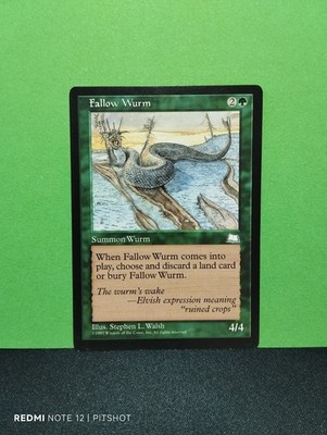 Fallow Wurm / Brachlandwurm - MTG Magic