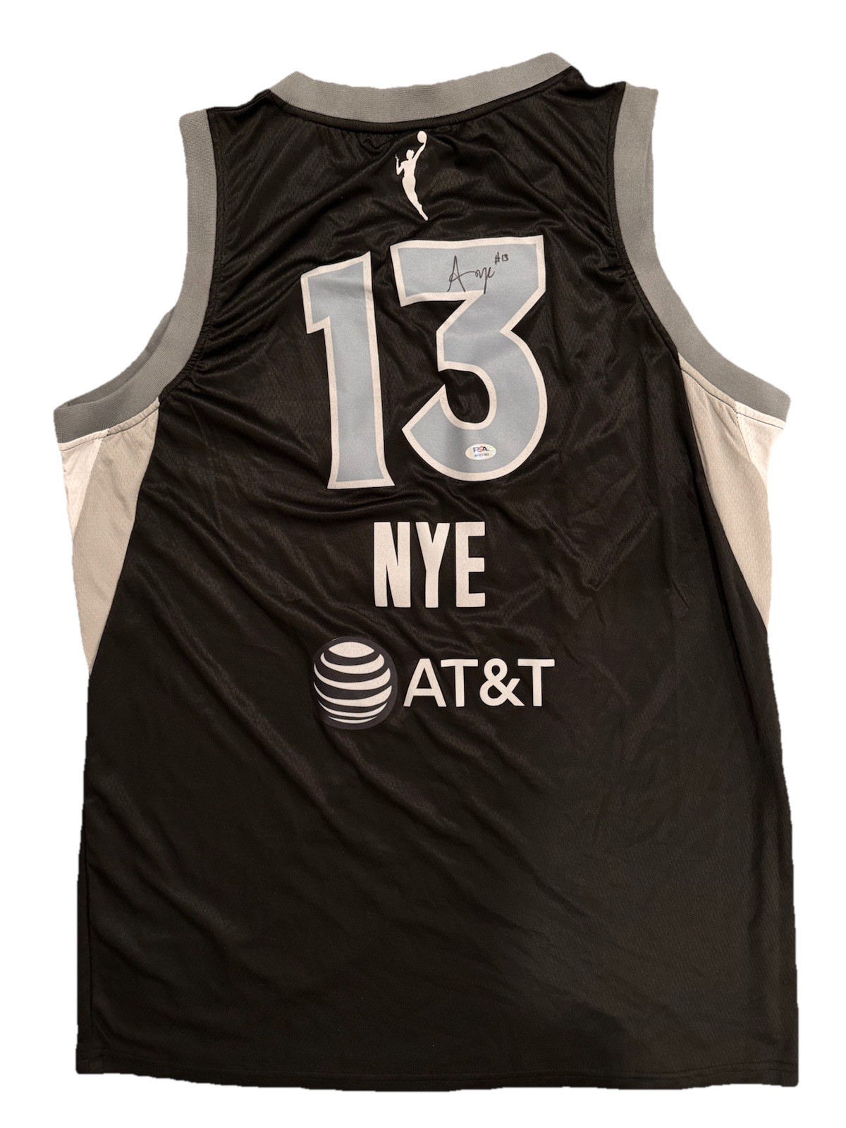 Aaliyah Nye Signed Las Vegas Aces Jersey PSA COA Autographed WNBA 