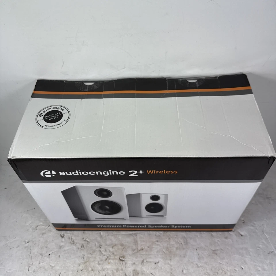 Audioengine A2+ Desktop 24 Bit Wireless Bluetooth Desktop Speakers 60W | NEW - Image 3 of 4