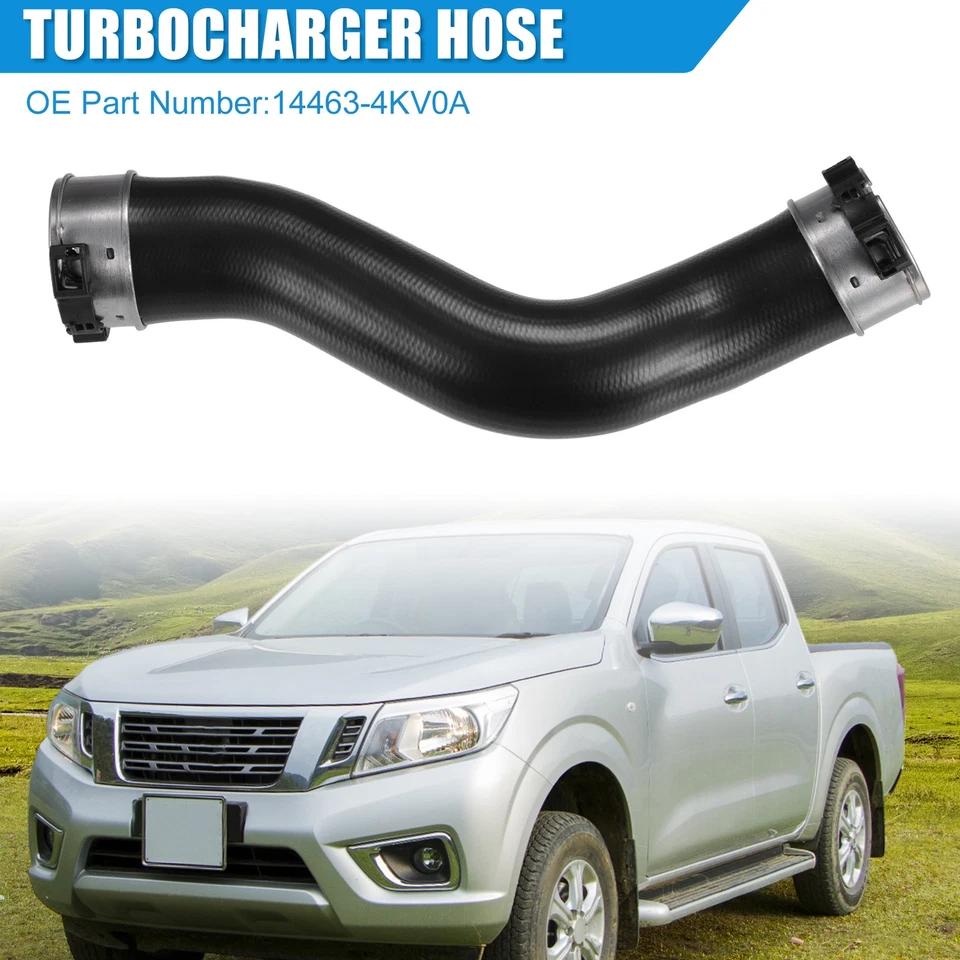 Mangueira externa intercooler turbocompressor nº 14463-4KV0A para Nissan NP300 D40 D23 - Imagem 2 de 4