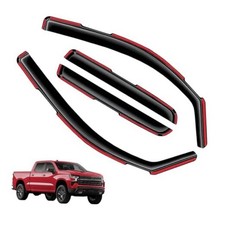 in-Channel Window Visors Rain Guards FIT 2023 FIT 202-2025 Chevrolet Colorado